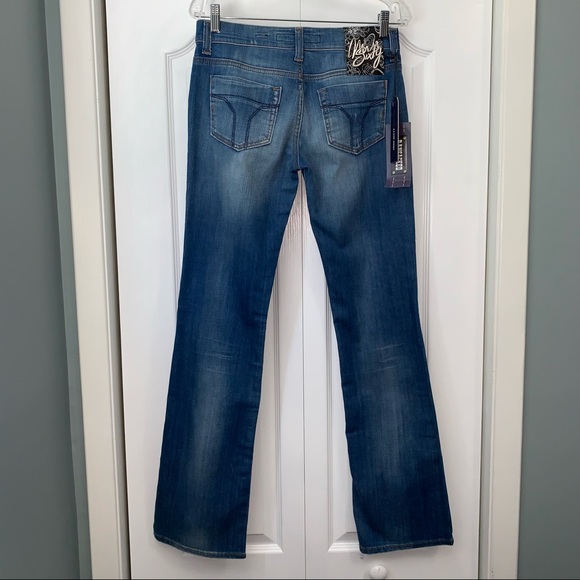 MISS SIXTY NWT OPRAH REGULAR SLIM mid rise blue denim JEANS TROUSERS SIZE 27 NWT - Picture 4 of 15
